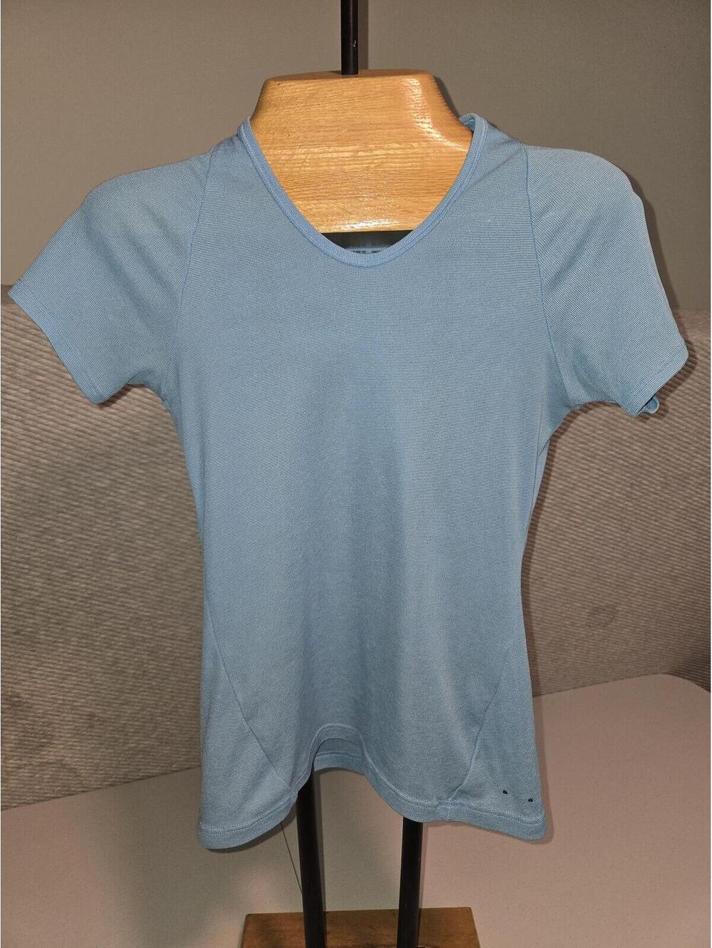Patagonia Capilene 2 Lightweight Short Sleeve Shirt XS Light Blue